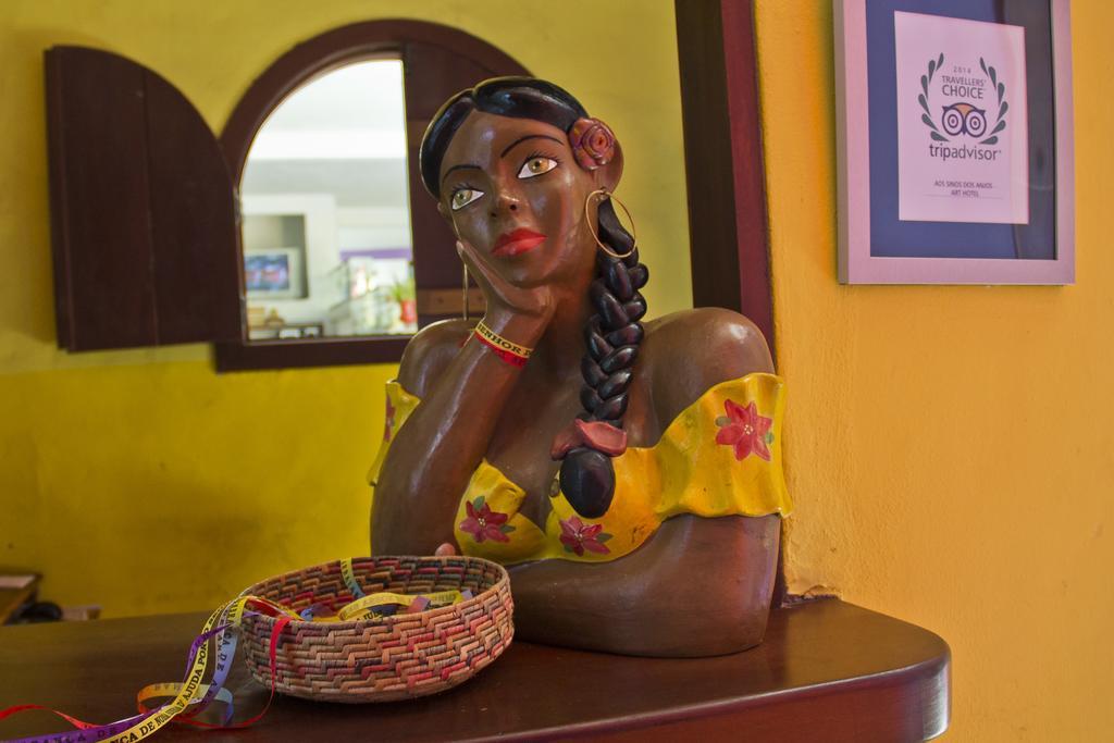 Art Hotel Aos Sinos Dos Anjos Porto Seguro Buitenkant foto